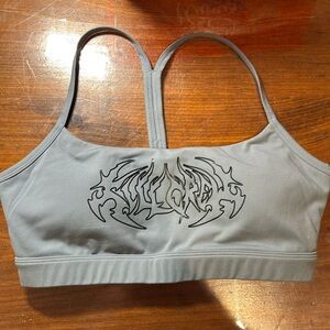 Kill Crew Classic Sports Bra Tribal - Grey / Black Small